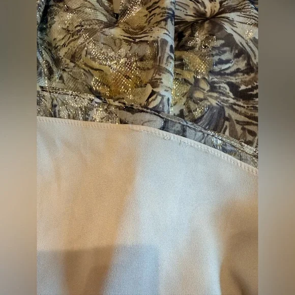 Haute Hippie iridescent dress -gotta see to believe-sexy with gold highlights XS - Picture 11 of 12